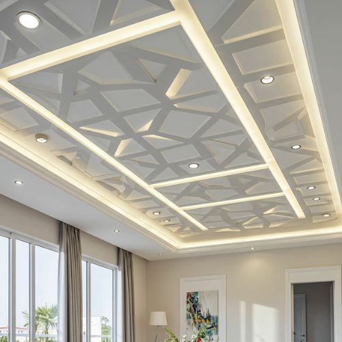 Gypsum Ceiling Decoration Image 1