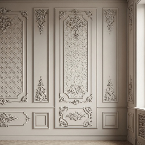 Gypsum Wall Decoration Image 2