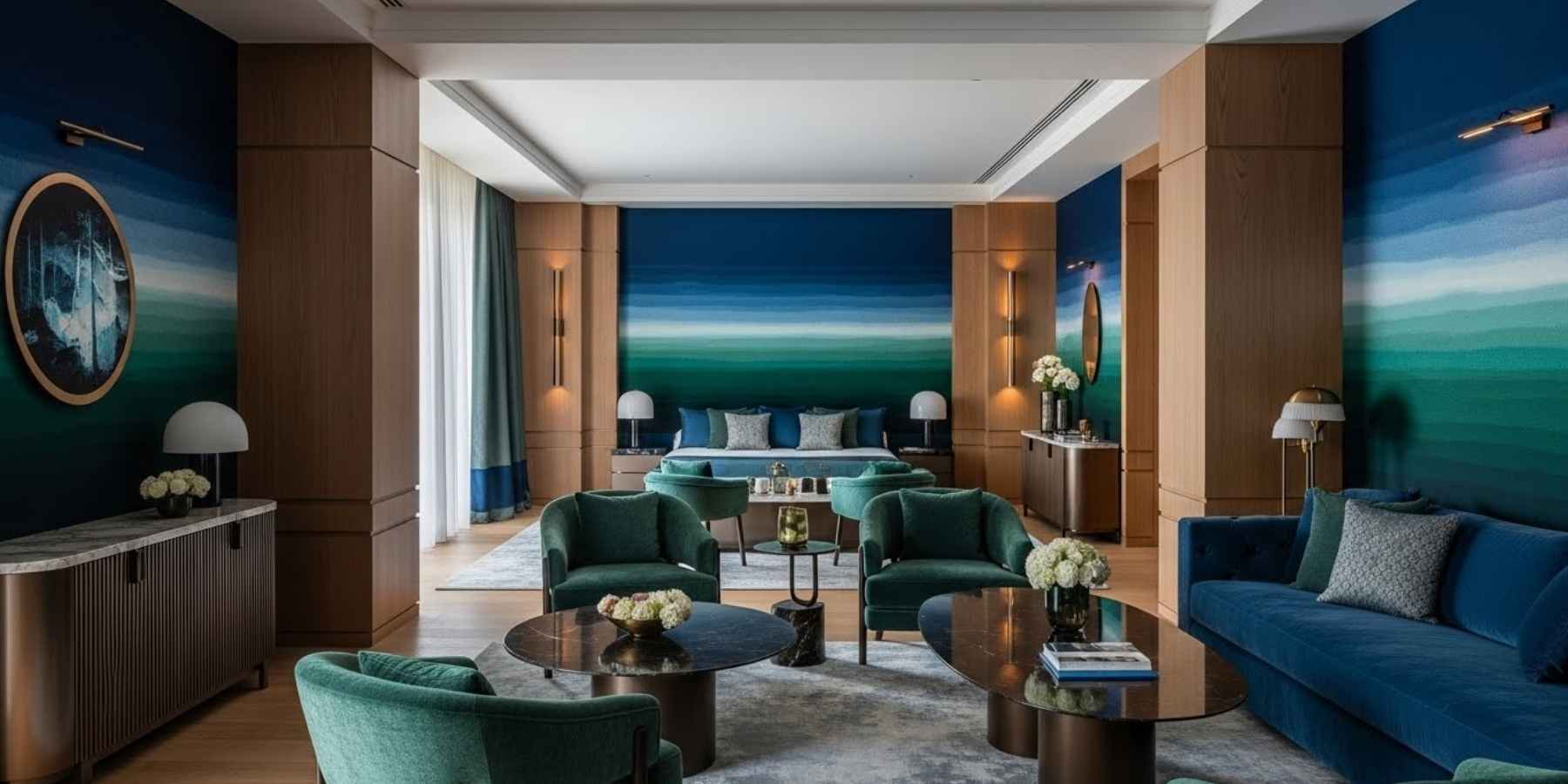 Deep Ocean Blues & Emerald Greens Deep Ocean Blues & Emerald Greens