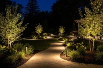 Improve safety and enhance beauty with modern outdoor lighting. We install LED and solar lighting for pathways, plants, and outdoor areas, creating a secure and visually appealing landscape during night hours.