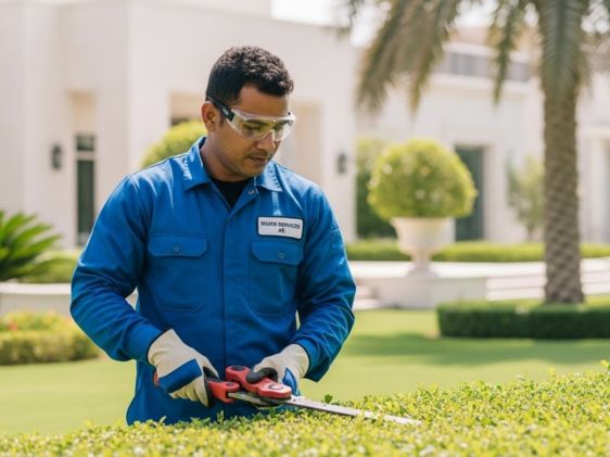 villa landscape renovation Dubai