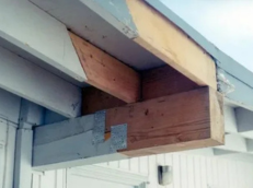 Damaged roof beams affect stability. Our carpenters repair and realign frames to restore structural balance.