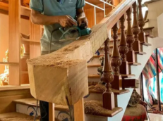 Weak stair frames affect overall stability. We repair and reinforce support structures accurately.